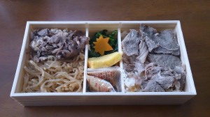 但馬牛すきしゃぶ弁当2